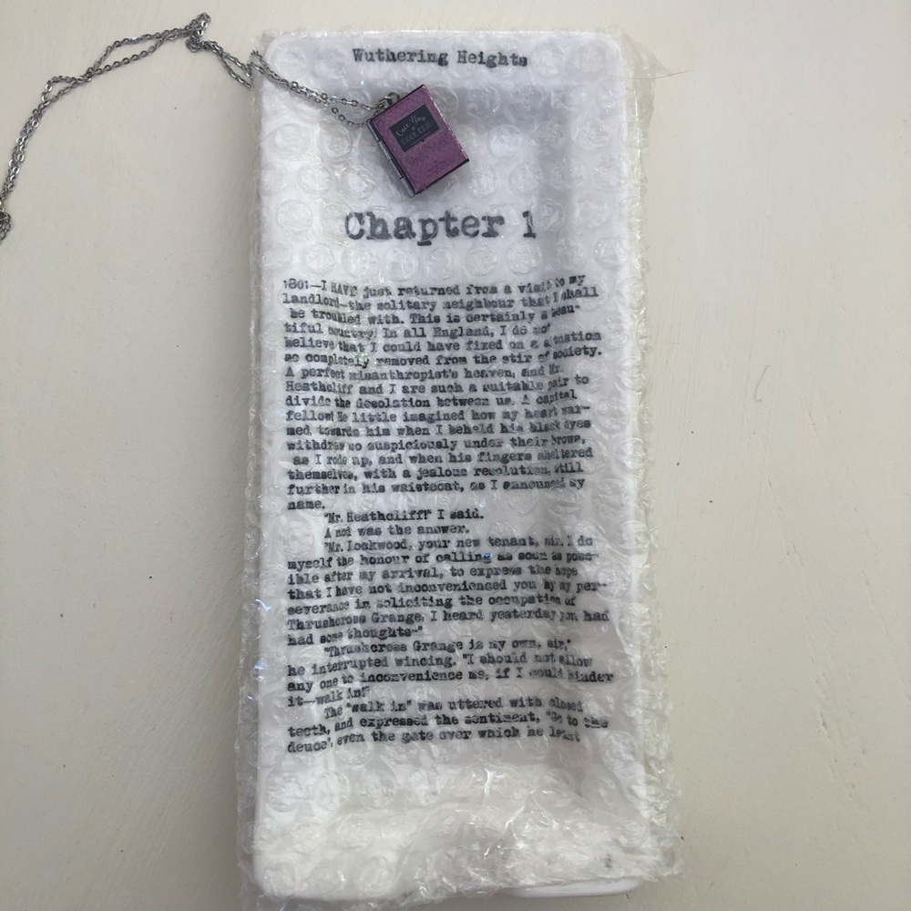 Once Upon a Bookclub locket & spoon rest